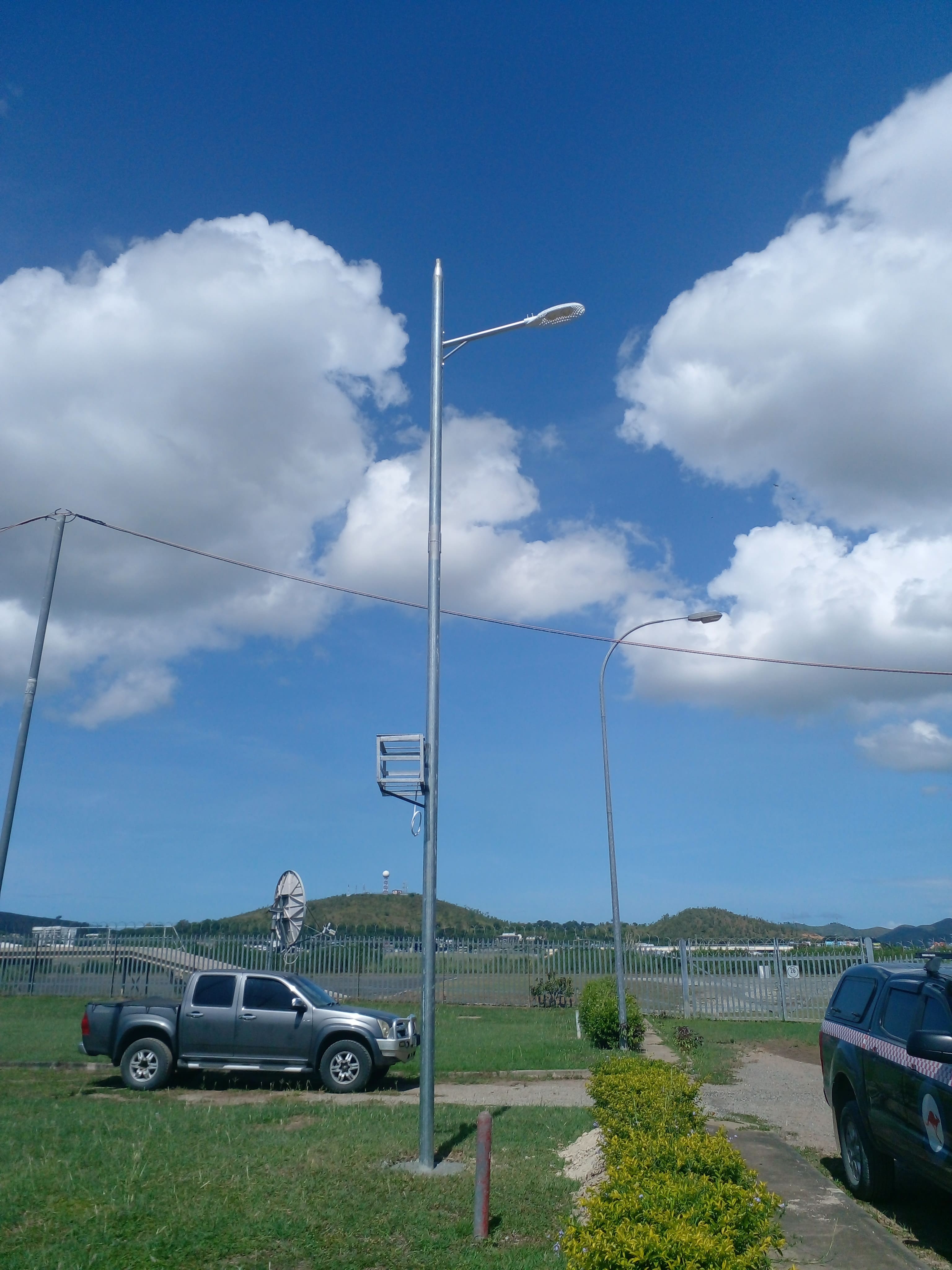 Solar Street Light Installation